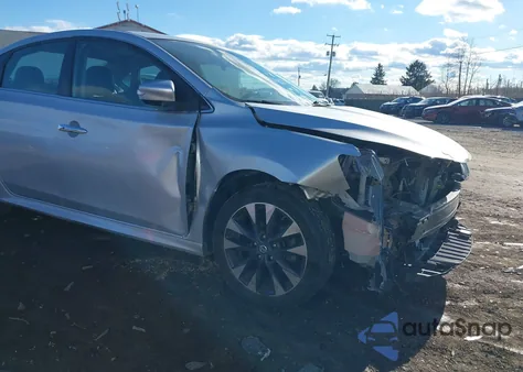 2016 Nissan Sentra Sr from USA, damaged, VIN 3N1AB7AP6GY265897